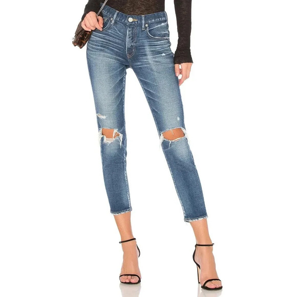 MOUSSY VINTAGE Nancy Skinny Denim Jeans Blue Size 25 - Picture 1 of 9